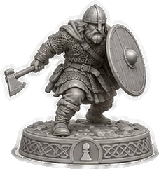 Pion Vikings en résine